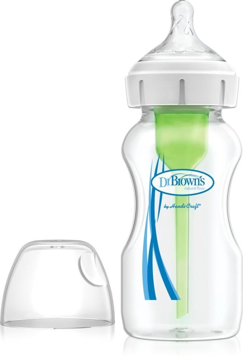 Dr. Brown's Options+ Anti-colic Bottle Brede Hals Fles - 270 ml