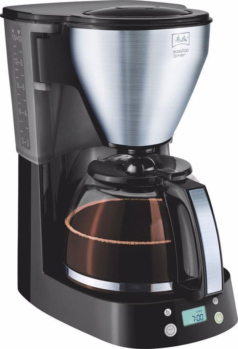 Melitta Easy Top Timer - Filter-koffiezetapparaat - Zwart