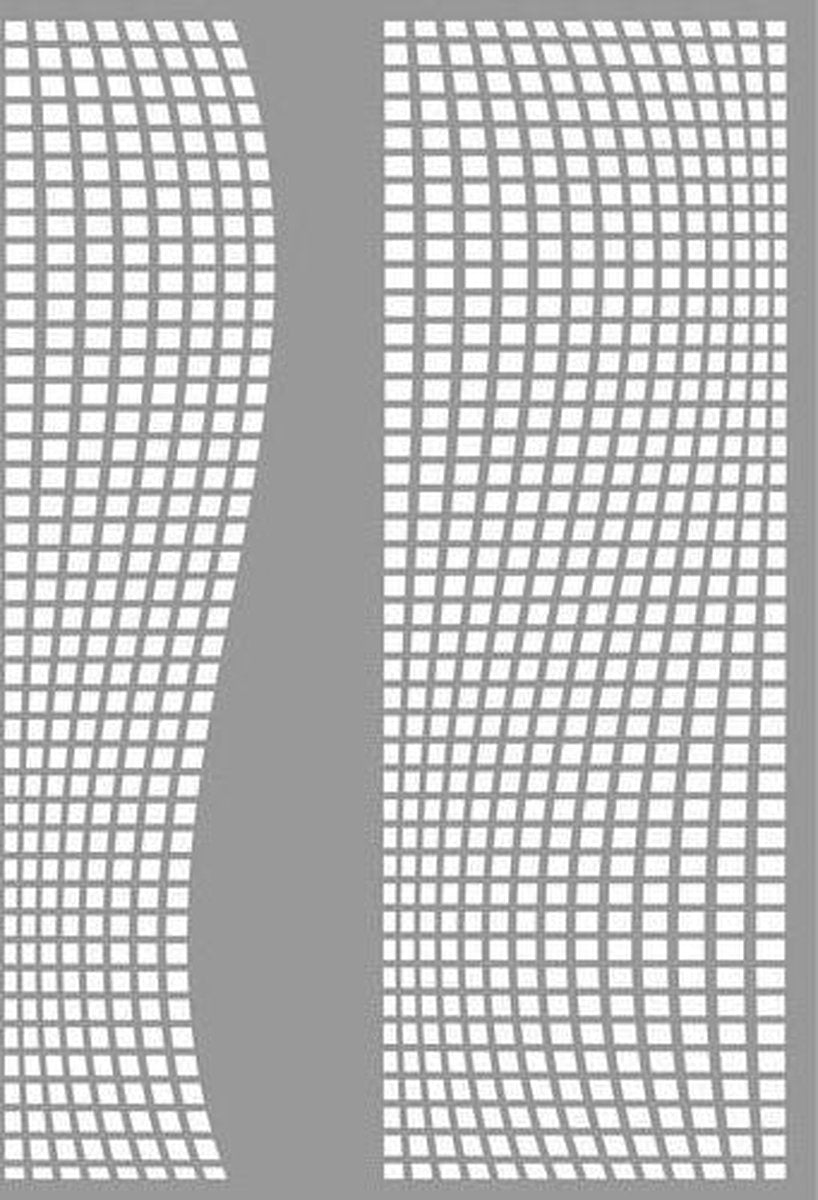 Pronty Mask stencil Square waves 470.803.047 A4