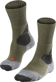 FALKE TK4 Heren Wandel Sok 16487 - Groen 7830 olive Heren - 46-48
