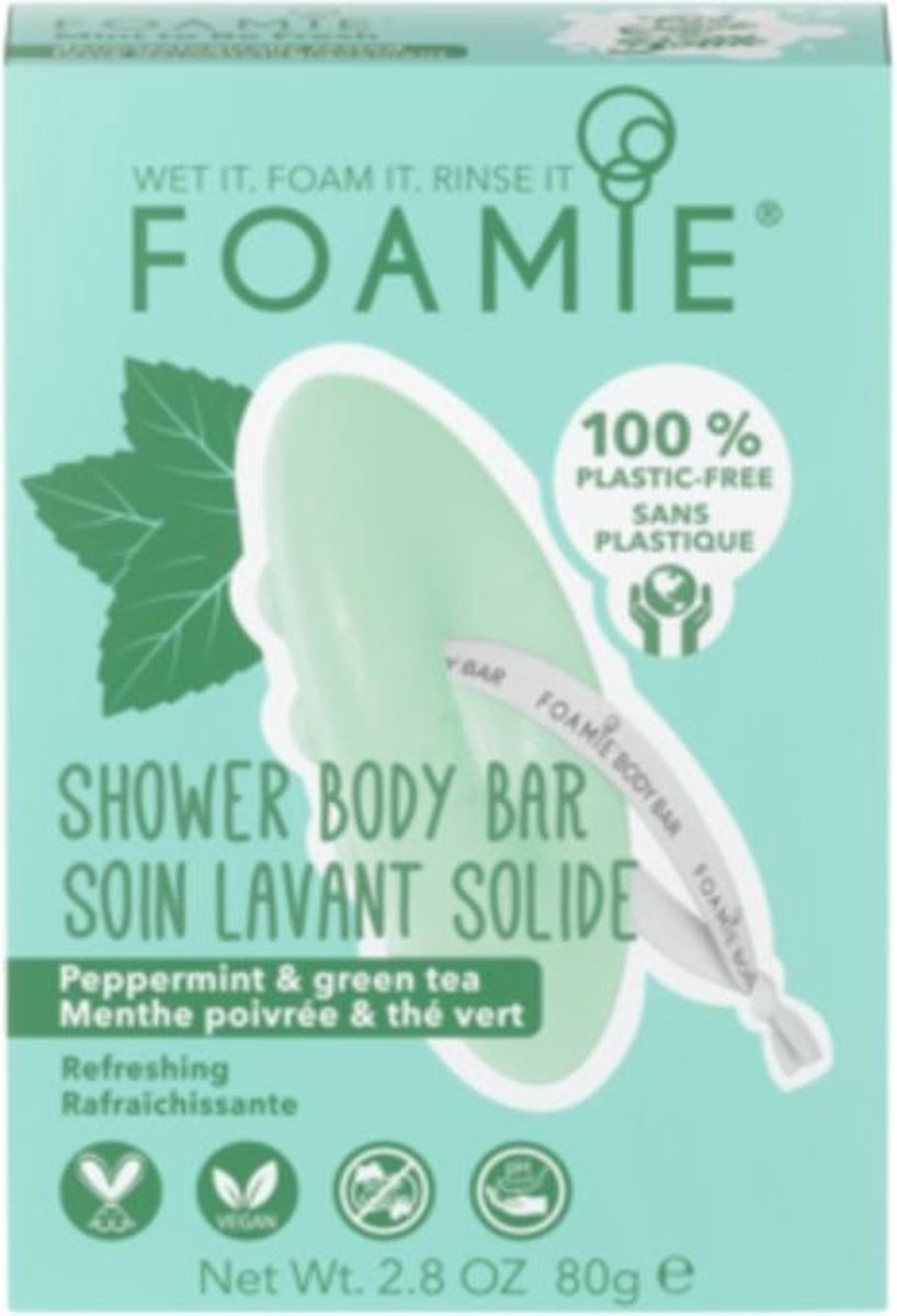 Foamie - Mint To Be Fresh 2 In 1 Body Bar