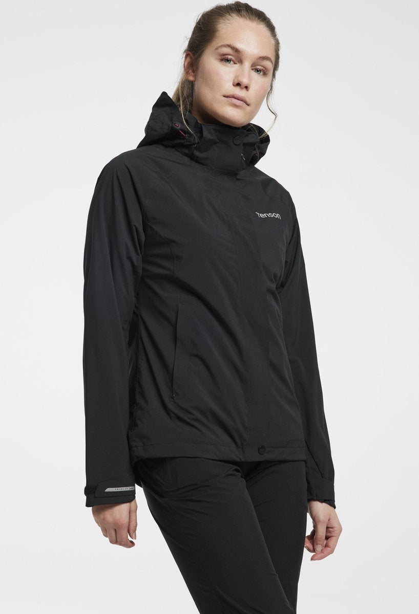 Tenson Skagway Xp W Jkt - Regenjas - Dames - Zwart - Maat L