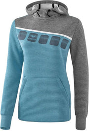Erima 5-C Dames Sweater - Sweaters  - blauw licht - 48