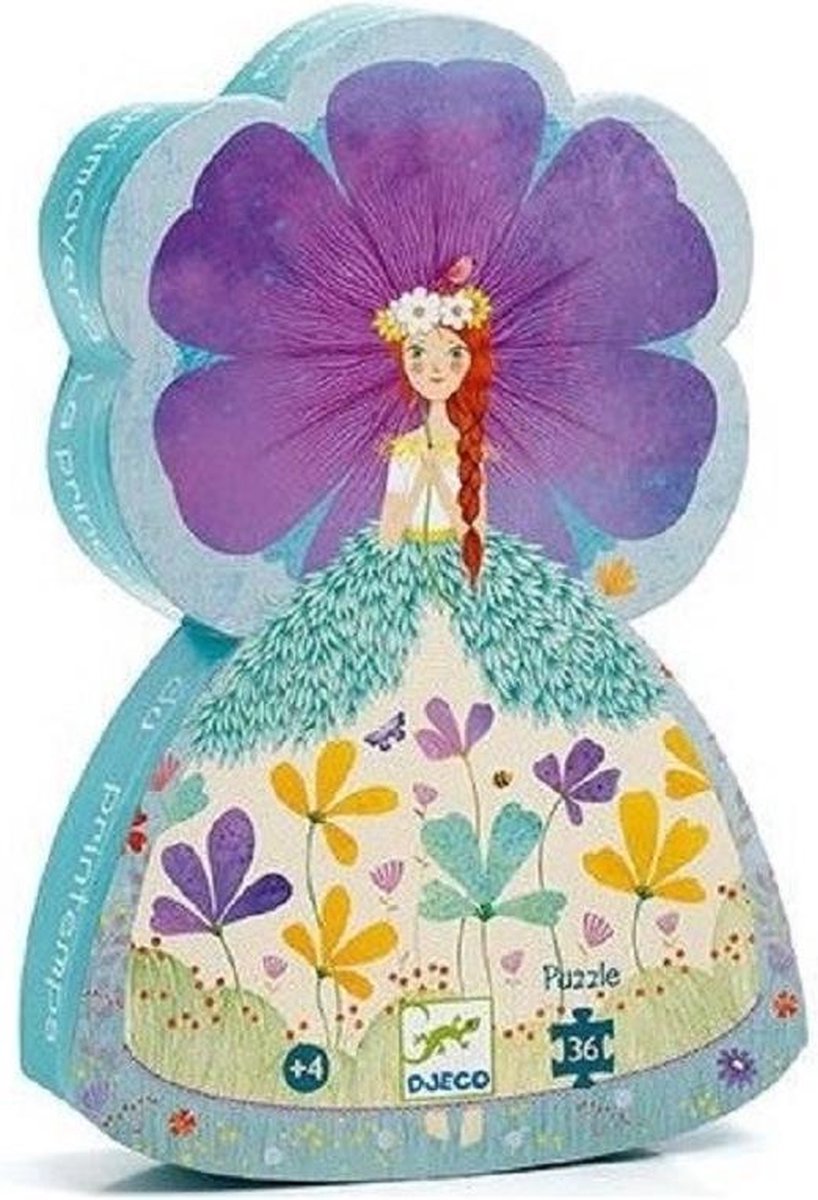 Djeco - Puzzel 36 stukken - Prinses Lente