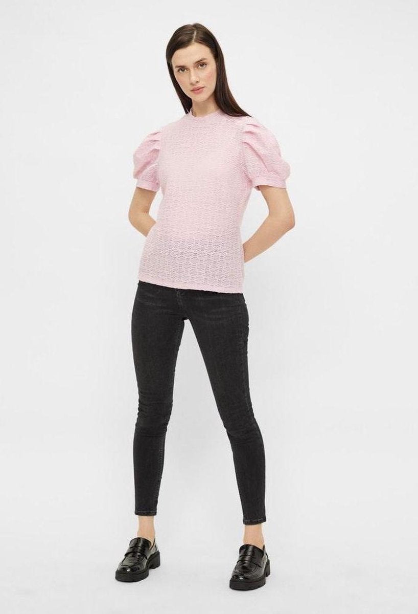 Pcgloria Ss Lace Top 17111419 Winsome Orchid