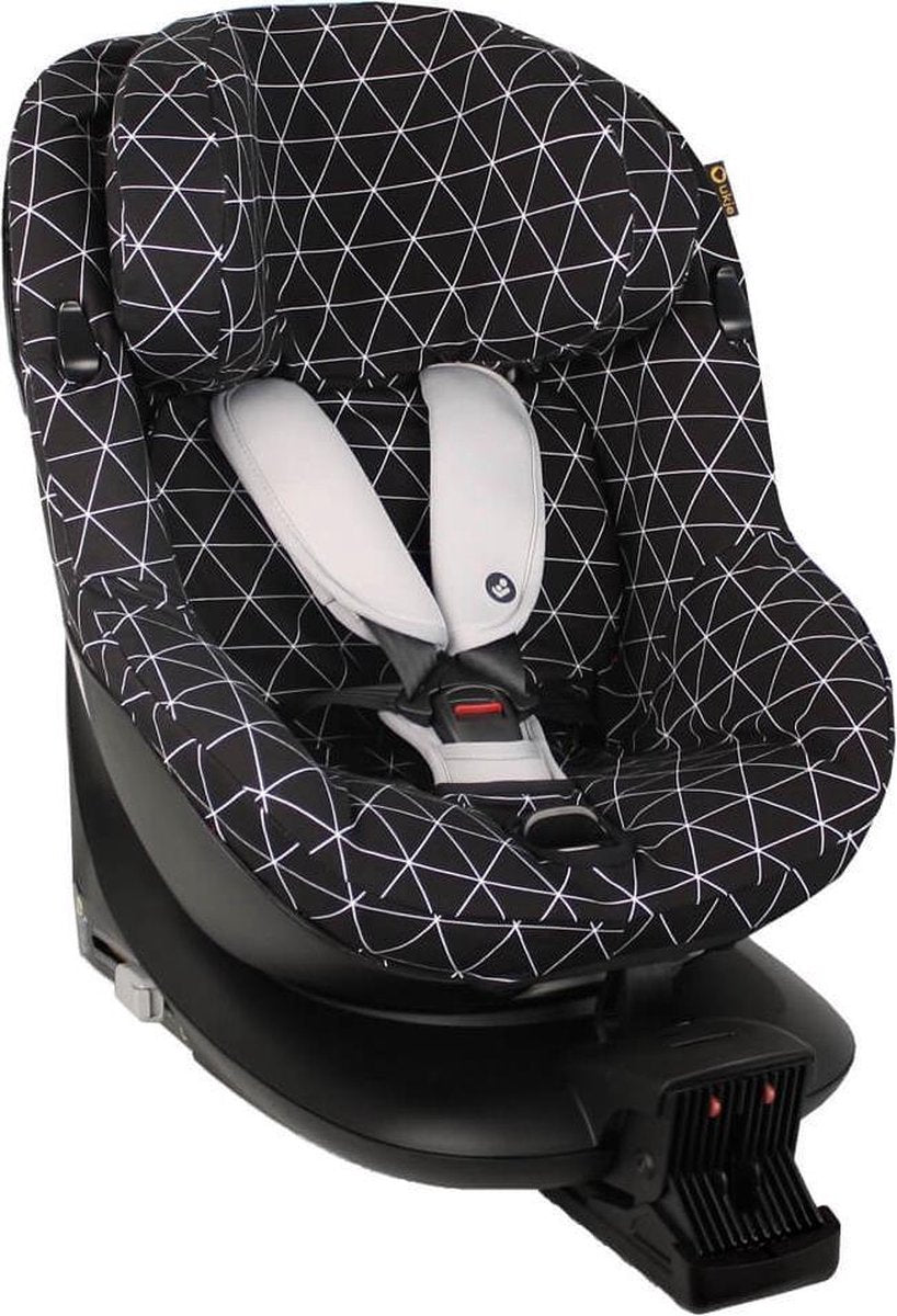 Ukje Maxi Cosi Mica Hoes - Perfecte pasvorm - Zwart