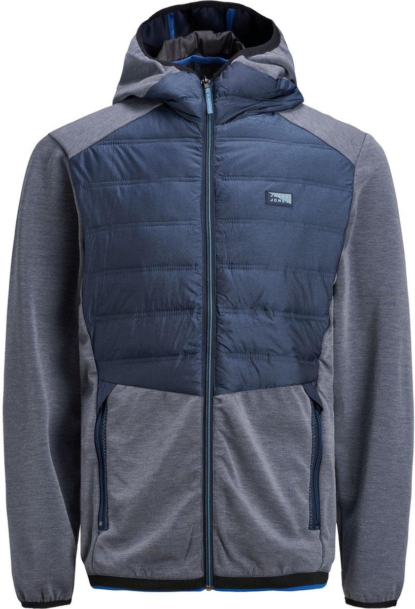 Jack & Jones Vest - Regular Fit - Blauw - 5XL Grote Maten