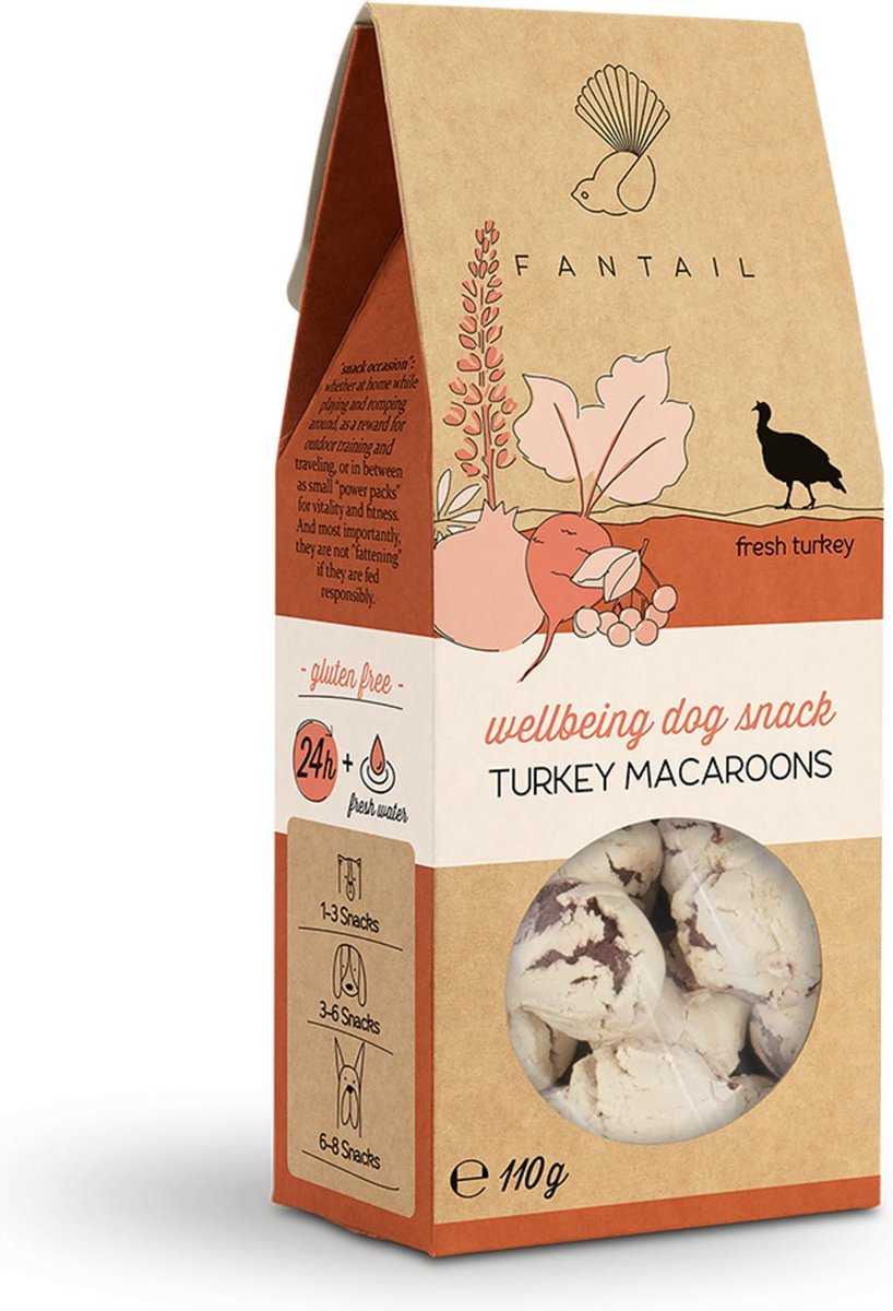 WB turkey macaroons 110g