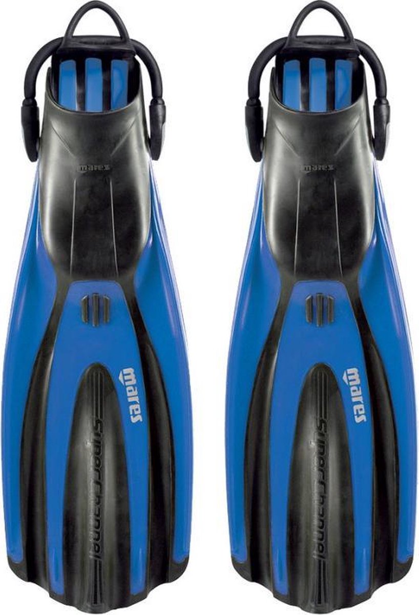 Mares Avanti Superchannel Bungee Blauw Small 37-40