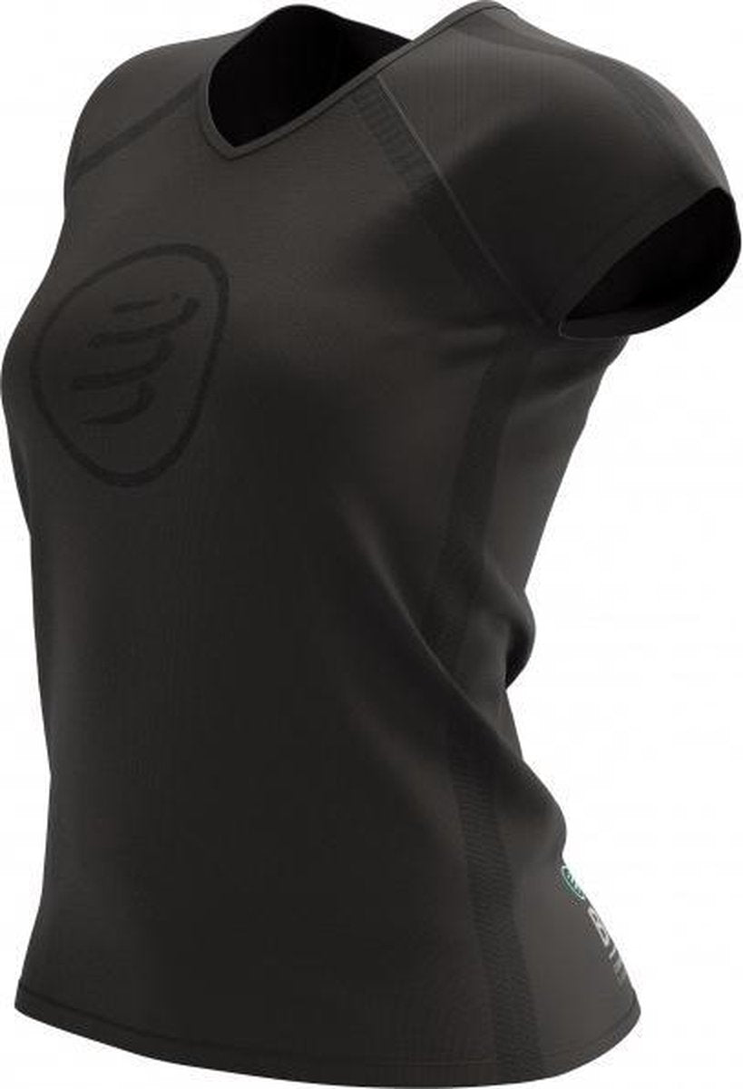 Compressport Training Shirt Dames - zwart - maat M