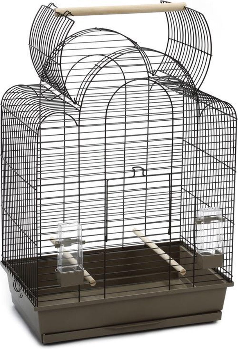 Beeztees Sonia Open - Vogelkooi - Mokka - Groot - 54x34x74 cm