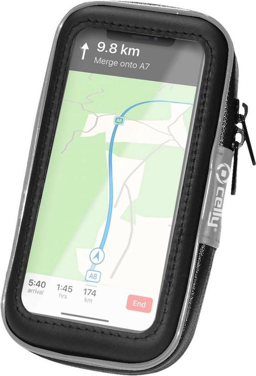 Celly Holder Universal FlexBike Waterproof Case & Holder XXXL