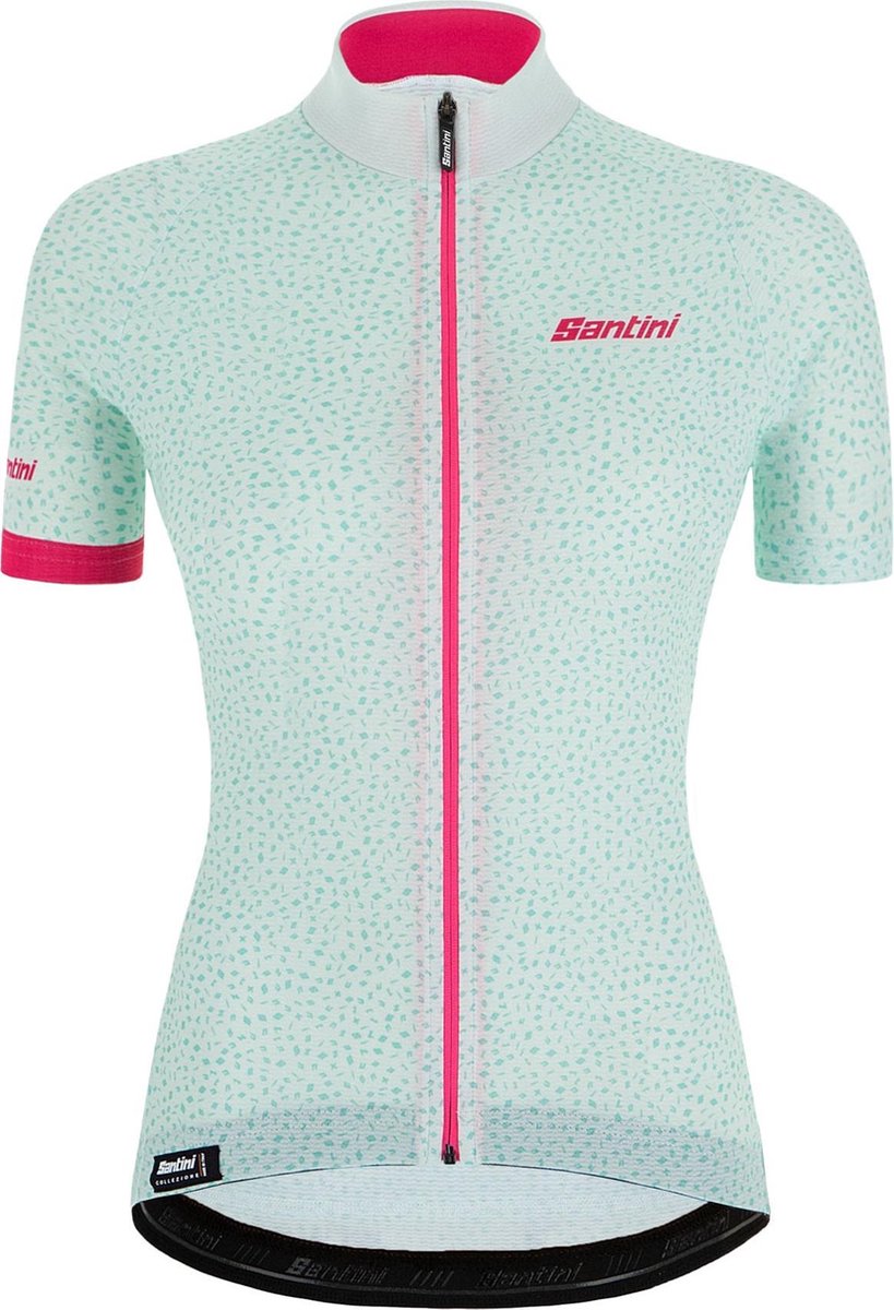 Santini Sportshirt - Maat M  - Vrouwen - licht blauw