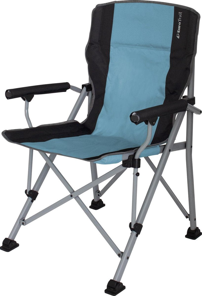 Eurotrail Campingstoel Bolzano - Dream Blue/ Zwart