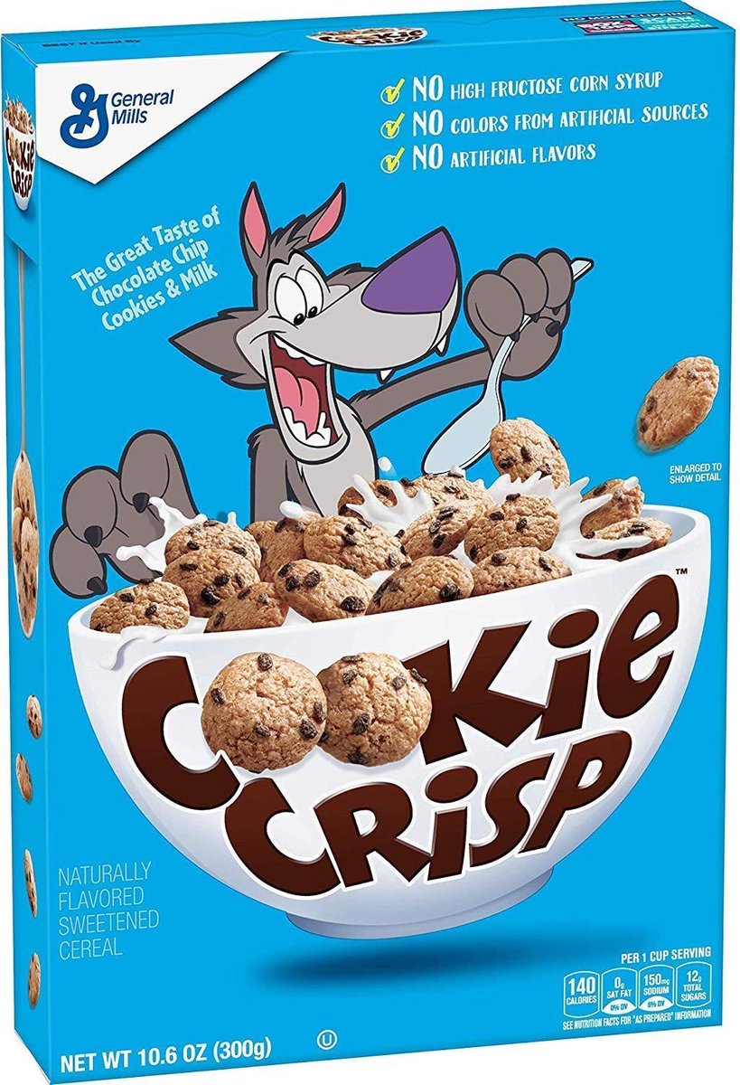 Cookie Crisp Cereal 10.6 oz
