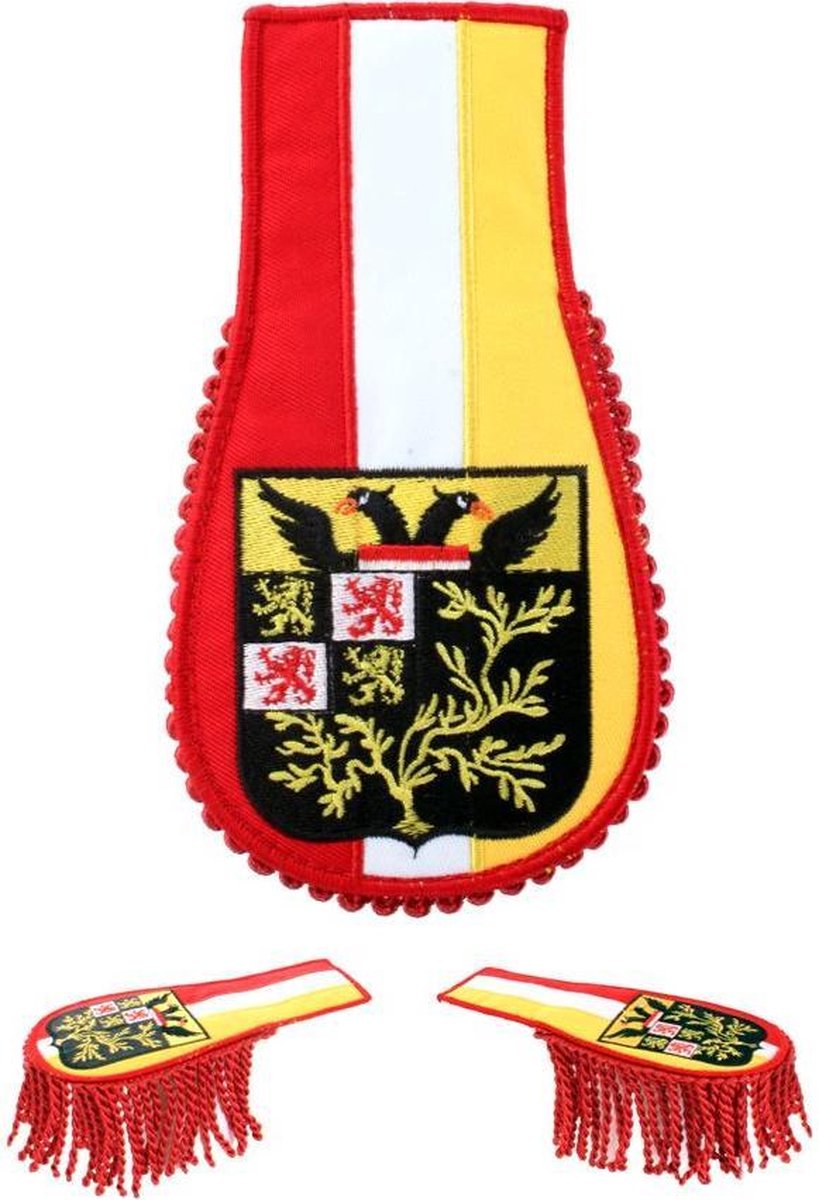 Set schouder epaulette Oeteldonk met wapen