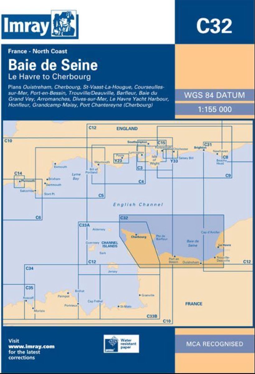 Imray C 32 - Baie de Seine-Le Havre