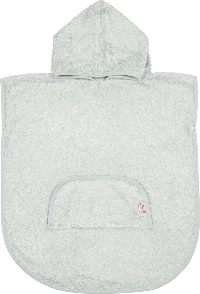 Timboo poncho - sea blue