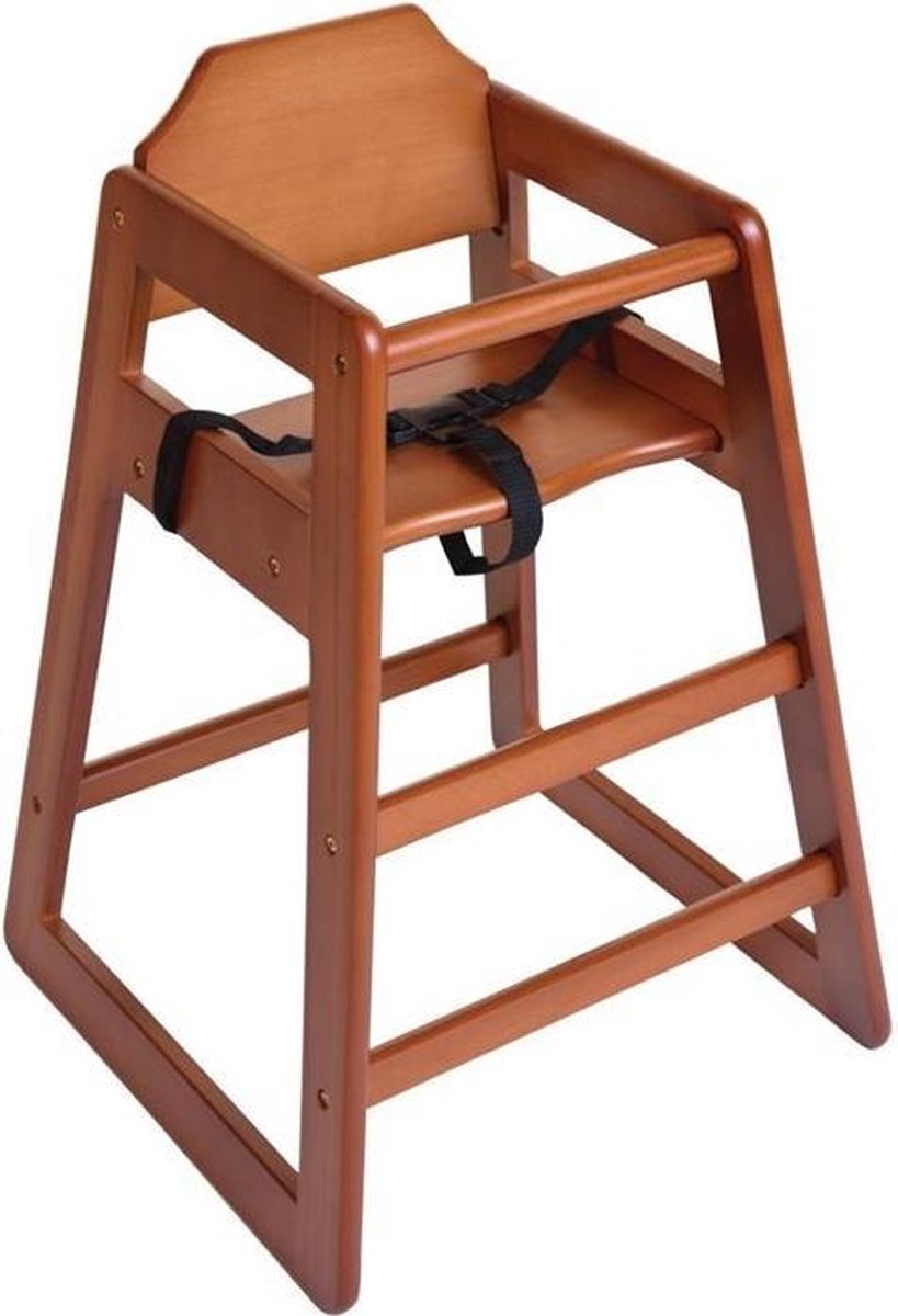 Kinderstoel Donkerbruin hout | Bolero