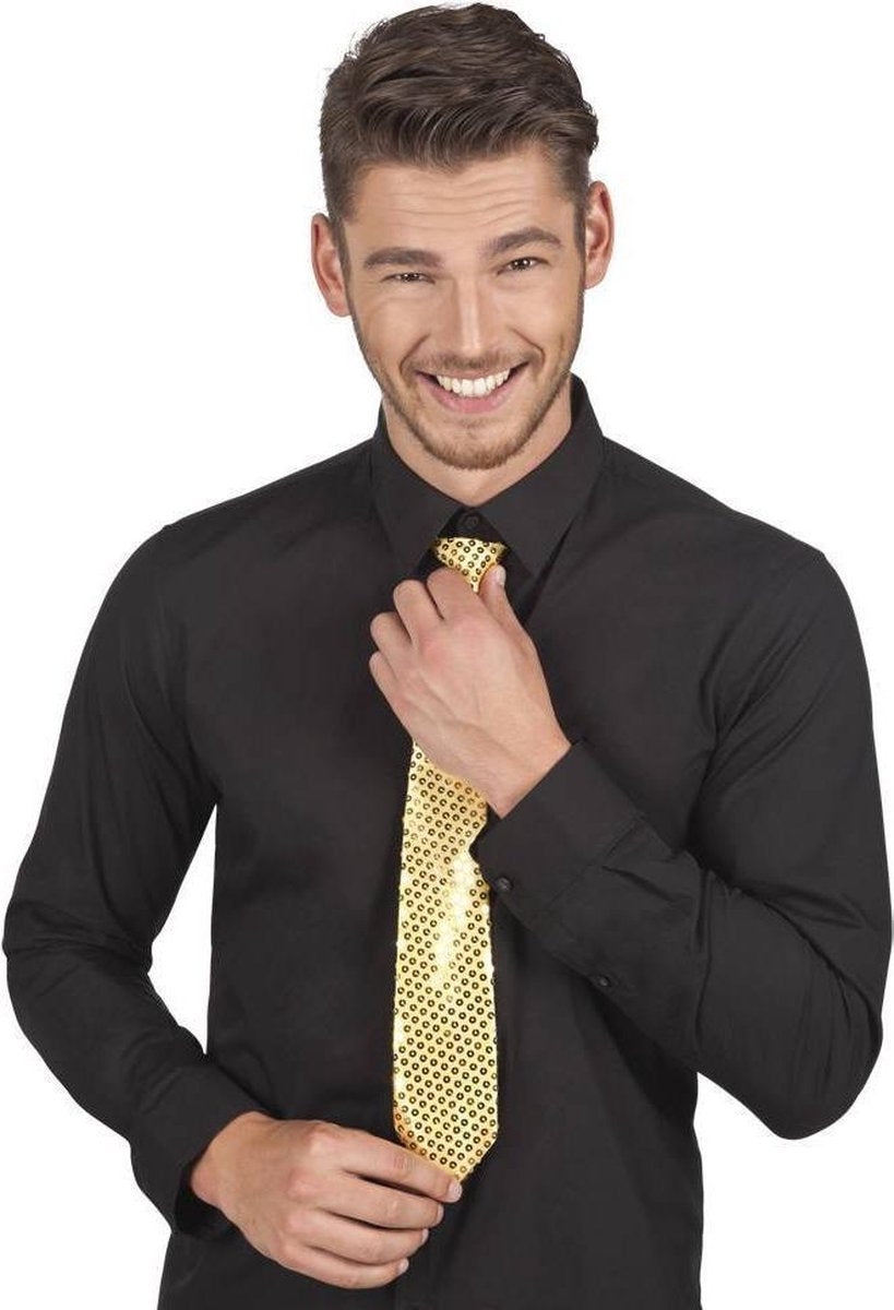 Dressing Up & Costumes | Costumes - Suits - St. Stropdas Spangles Goud (40 Cm)