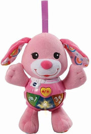 VTech Baby Knuffel & Speel Puppy Roze - Interactief Knuffeltje