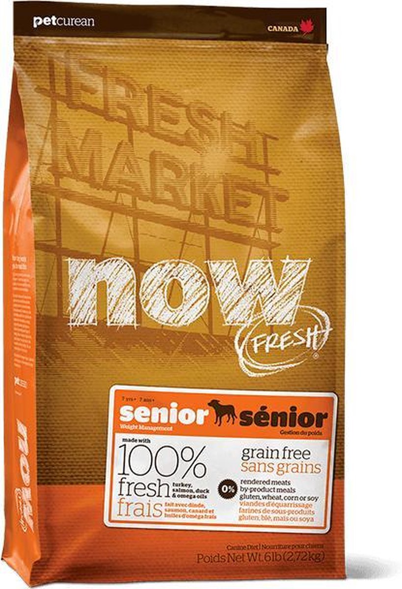 Petcurean NOW FRESH Graanvrij Senior (2.72 kilo)