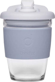 Herbruikbare Koffiebeker - 340ml -  Winter White - Glas - Pioneer
