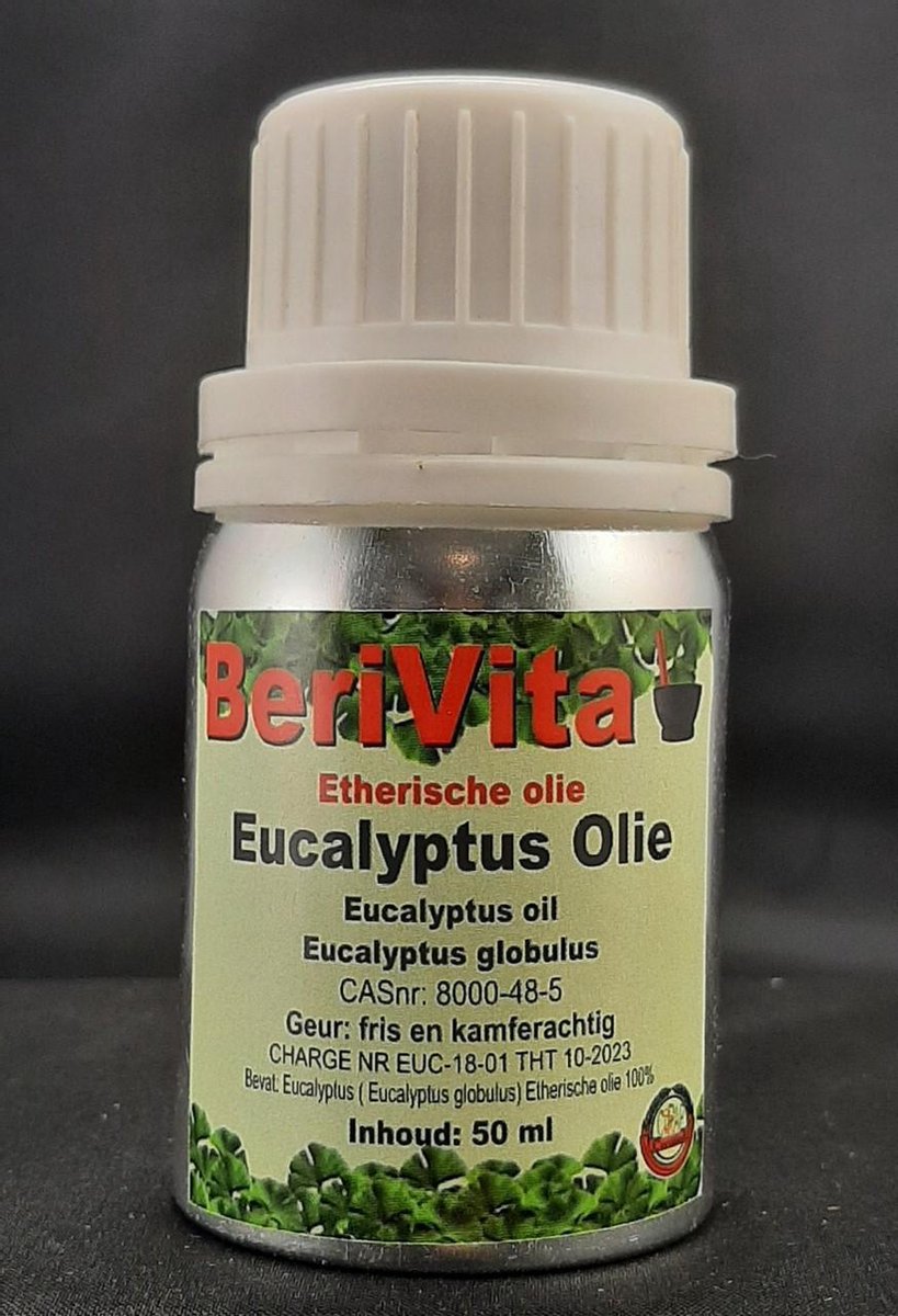 Eucalyptus Olie 100% 50ml - Etherische Eucalyptusolie van Eucalyptus Bladeren