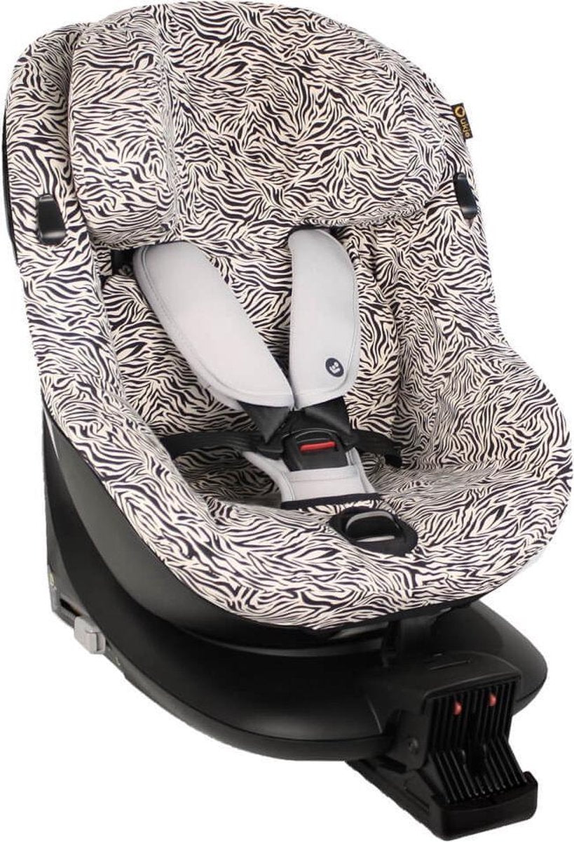 Ukje Maxi Cosi Mica Hoes - Perfecte pasvorm - Beige zebra