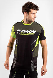 Venum Training Camp 3.0 Dry Tech T-shirt Zwart Geel maat M