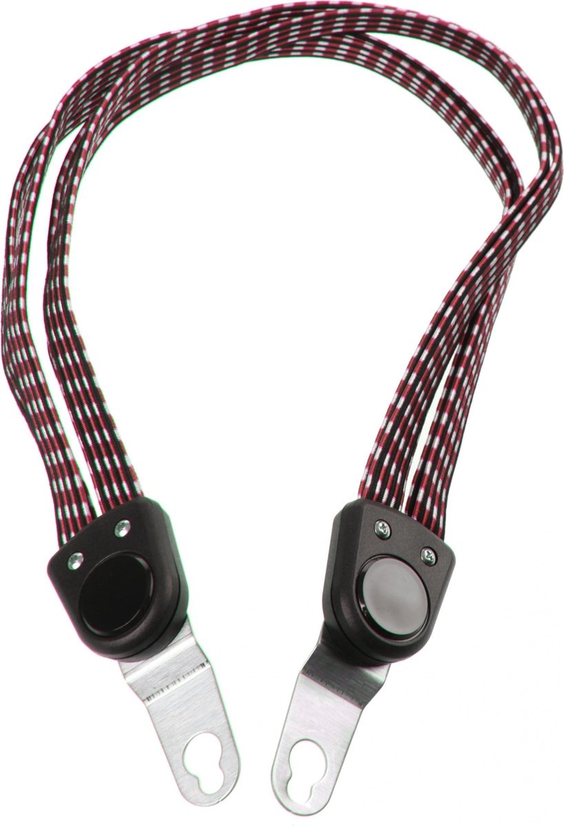 Bibia Snelbinder Quattro Strong 6 Mm 61 Cm Zwart/rood