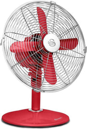 Swan Tafelventilator - 12 inch - Rood
