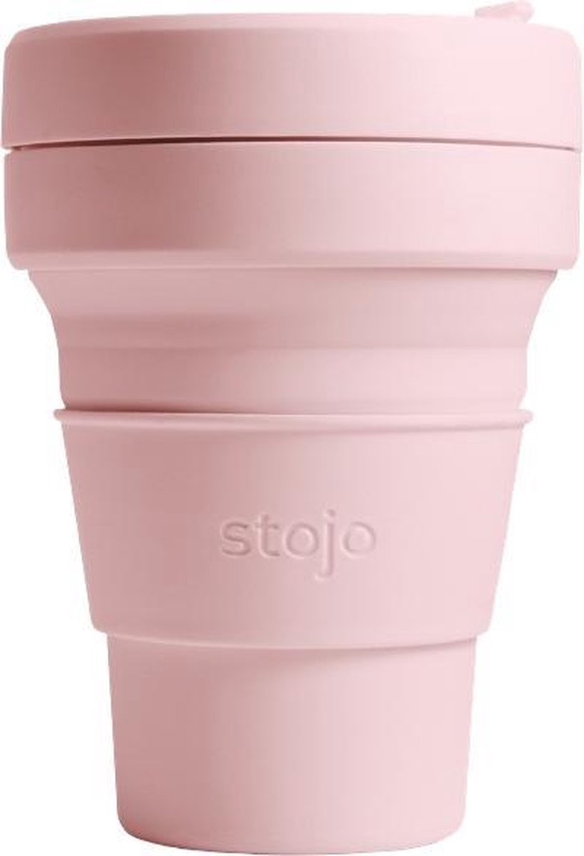 Stojo To Go-beker Mini Carnation Opvouwbaar 237 Ml Pp Roze