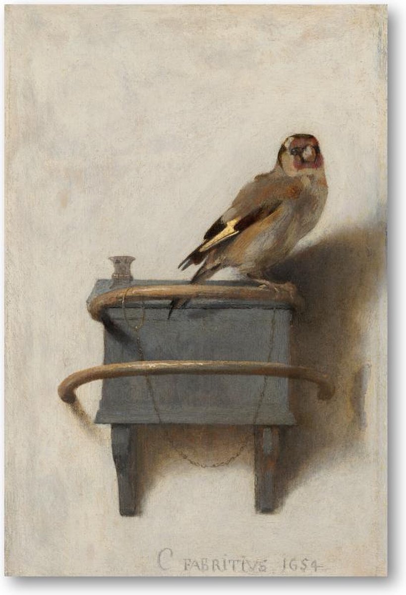 Het puttertje - Carel Fabritius - 1500 Stukjes puzzel voor volwassenen -