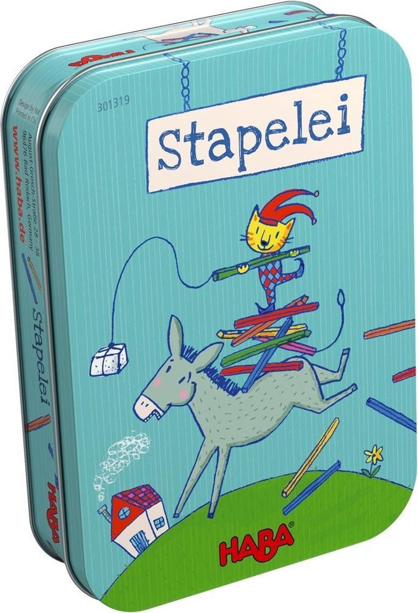 Spel - Stapelezel (Duitse Verpakking Met Nederlandse Handleiding)