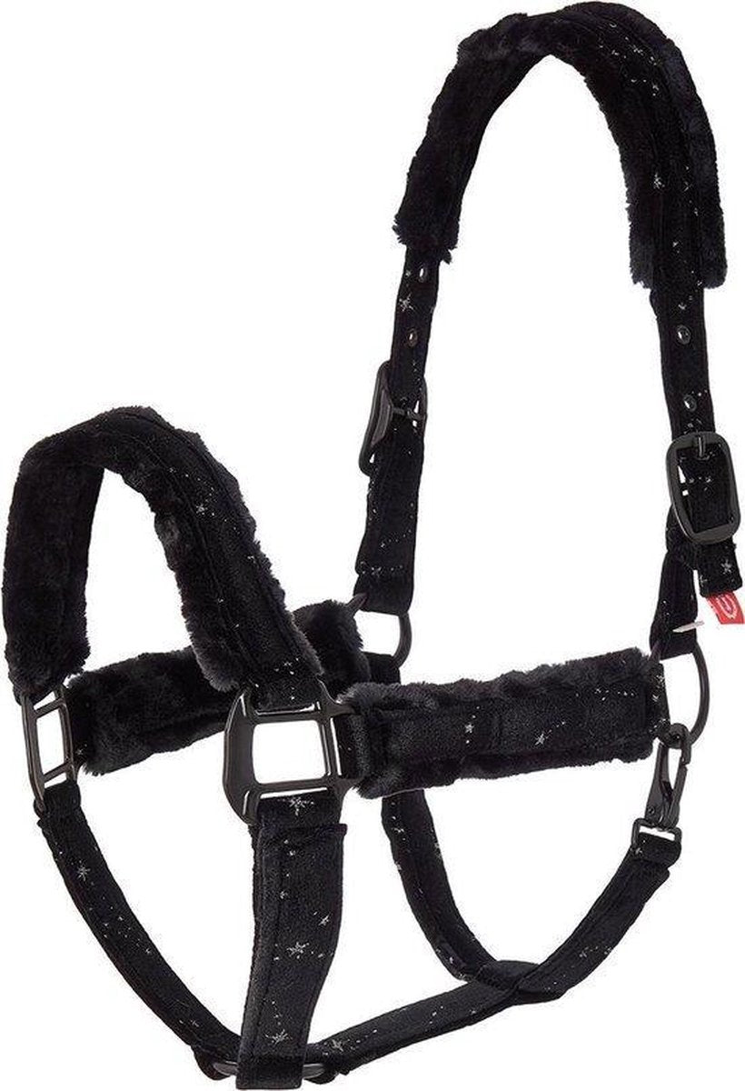 RelaxPets - Imperial Riding - Halster - Ambient Soft Star - Zwart - Full
