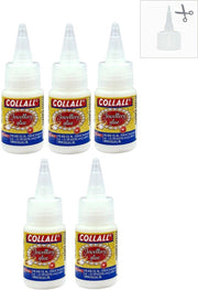 Sieradenlijm - 5x 25g - Collall - Speciaal voor het maken/herstellen van Sieraden  - Totaal 125 gram