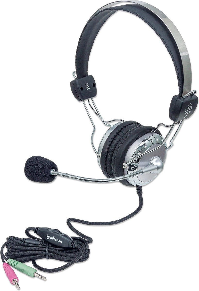 Manhattan 175517 hoofdtelefoon/headset Hoofdband 3