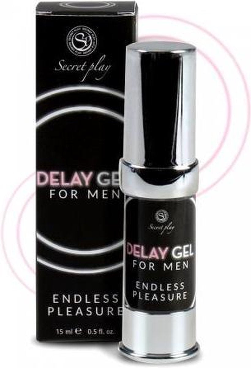 Secretplay - glijmiddel - voor eindeloos plezier - vertragende werking - 15ml.
