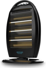 Cecotec 05324 electrische verwarming Quartz electric space heater Binnen Zwart 1200 W