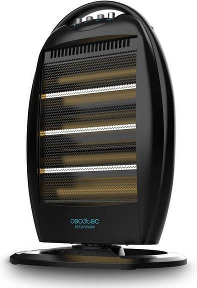 Cecotec 05324 electrische verwarming Quartz electric space heater Binnen Zwart 1200 W