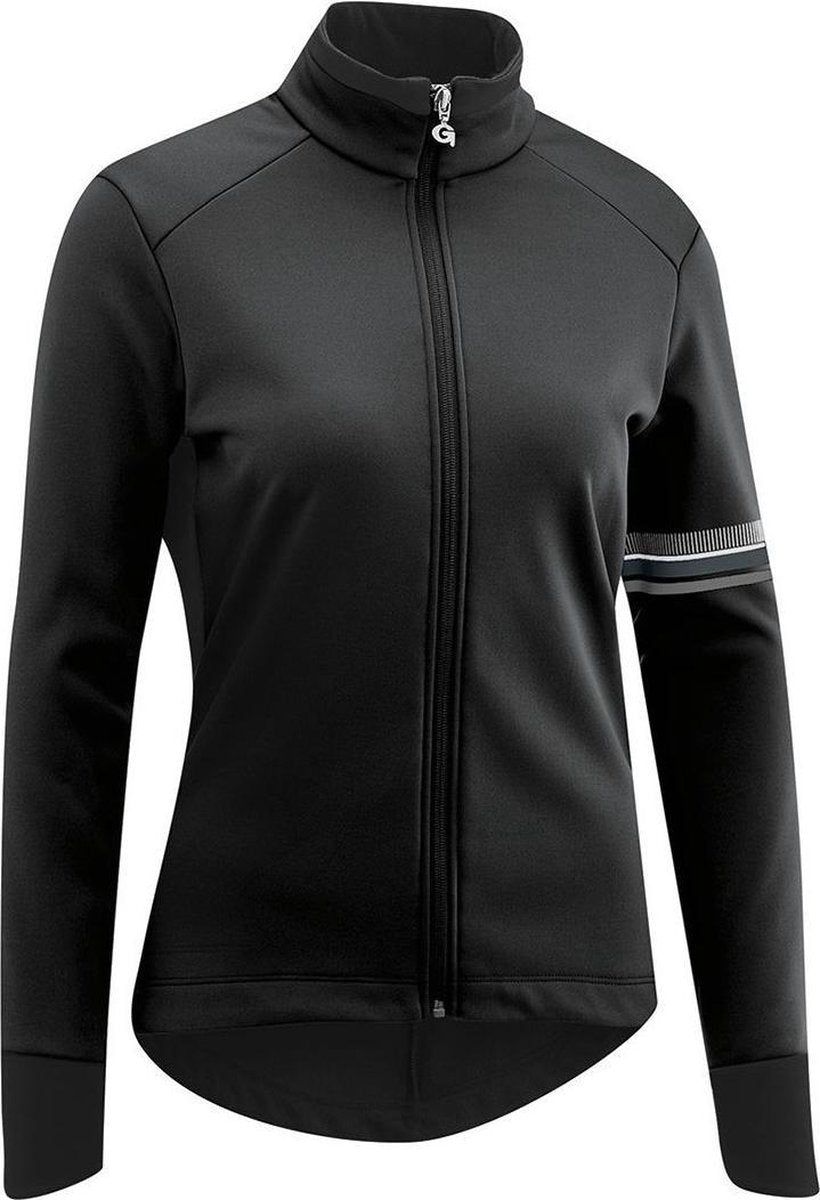 Gonso Fietsjack Draina Dames Polyester Zwart Maat 38