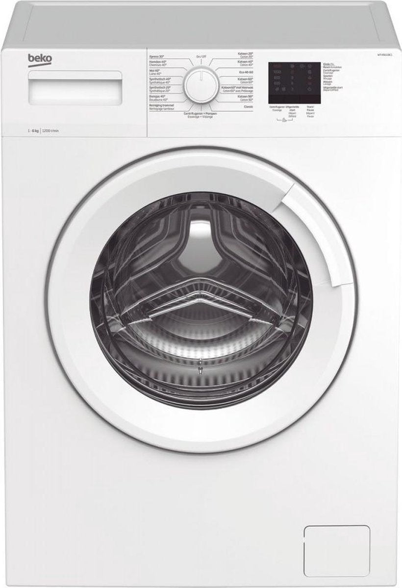 Beko WTV6611BC1 - Wasmachine