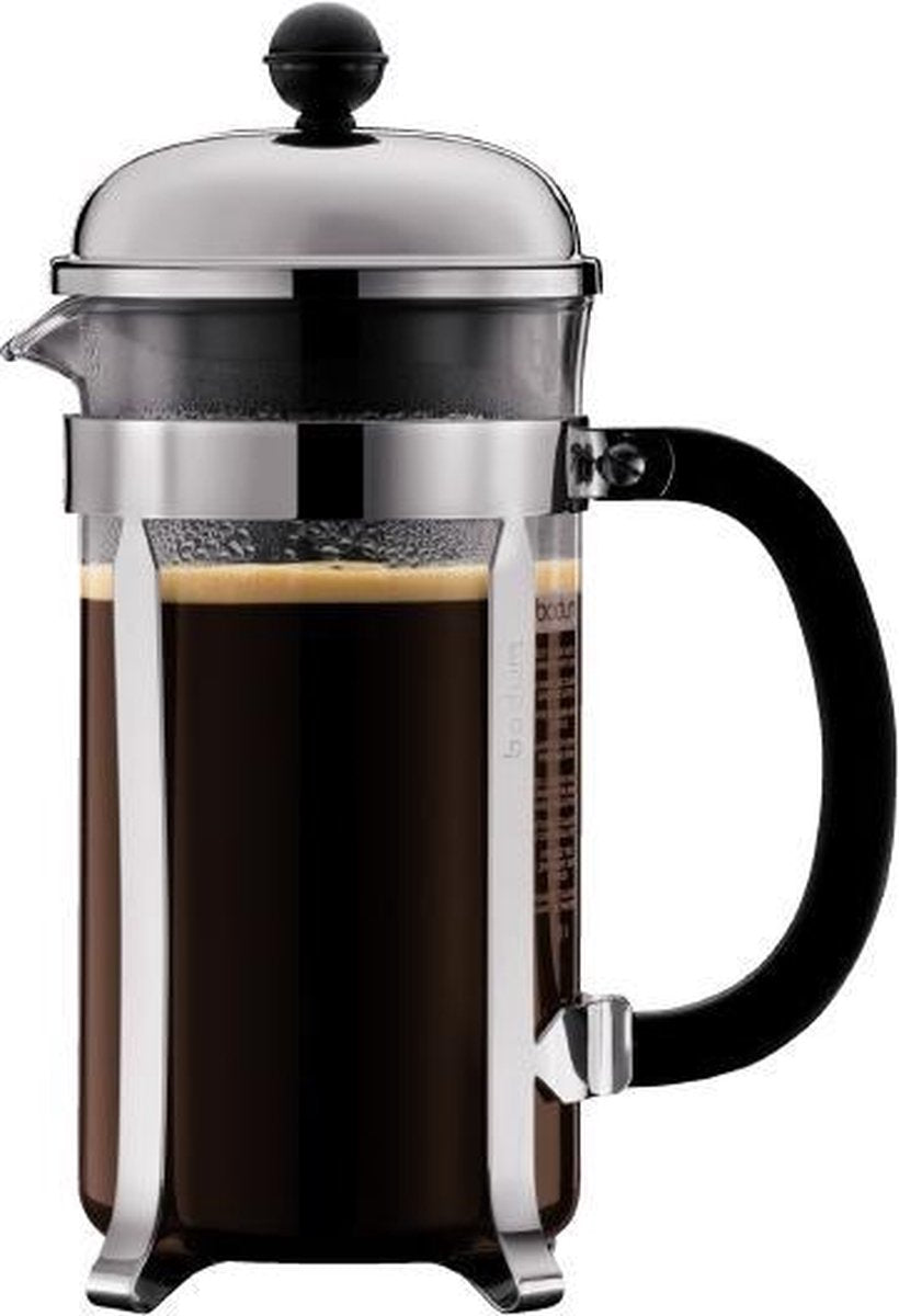 Bodum Chambord French Press Cafetière - RVS - 1 l 8 kops