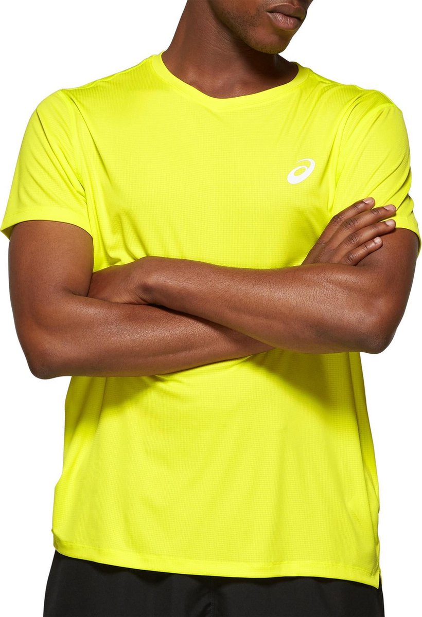 Asics Sportshirt - Maat XL  - Mannen - geel