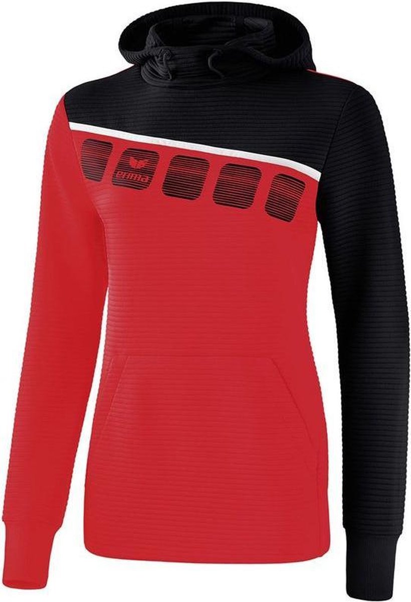 Erima 5-C Dames Sweater - Sweaters  - rood - 46