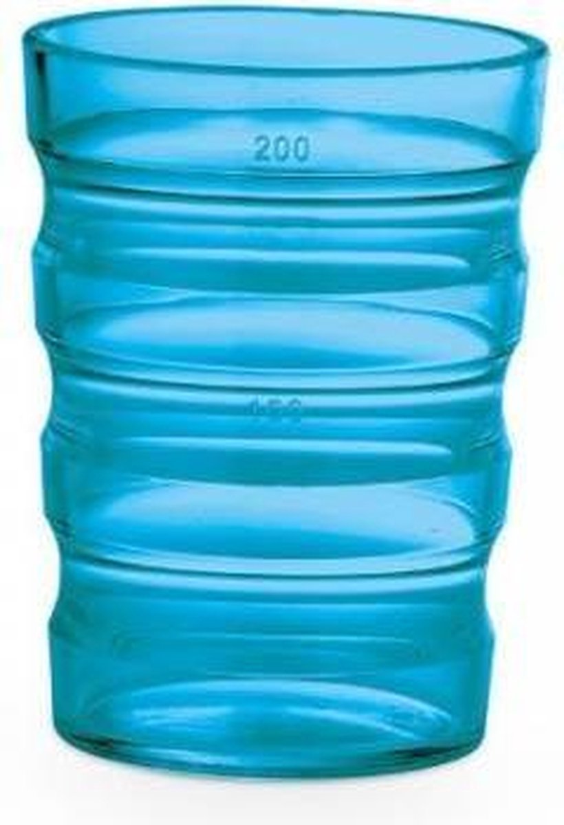 Ribbelbeker Sure Grip - Blauw