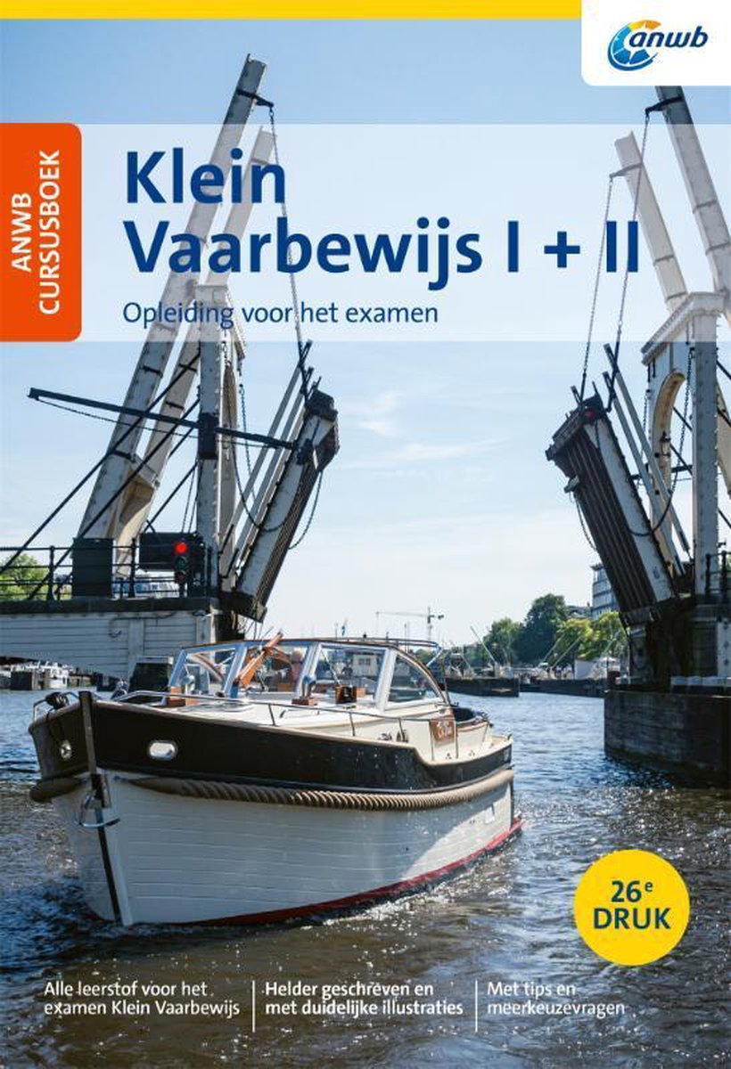 ANWB Cursusboek Klein Vaarbewijs I + II incl. CD-rom