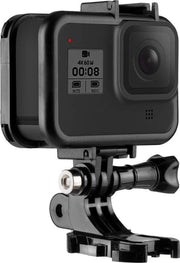 PRO SERIES Frame Behuizing Case Bumper voor GoPro Hero 8 - Zwart
