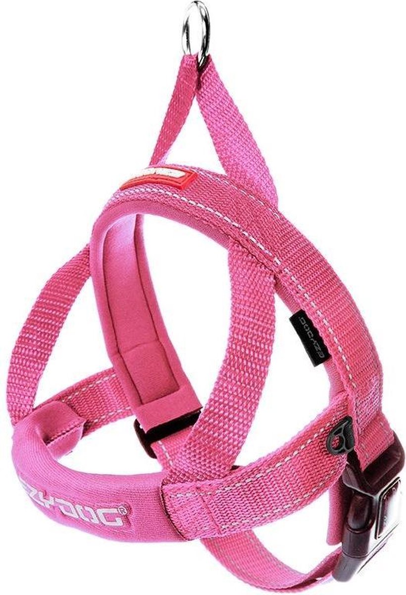 EzyDog Quick Fit Hondenharnas / tuig - XS - Roze